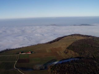 Insel im Wolkenmeer