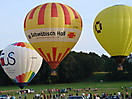 Flugtag: Heißluftballone am Start