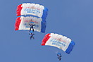 Fallschirmspringer vom Fürstenbergteam